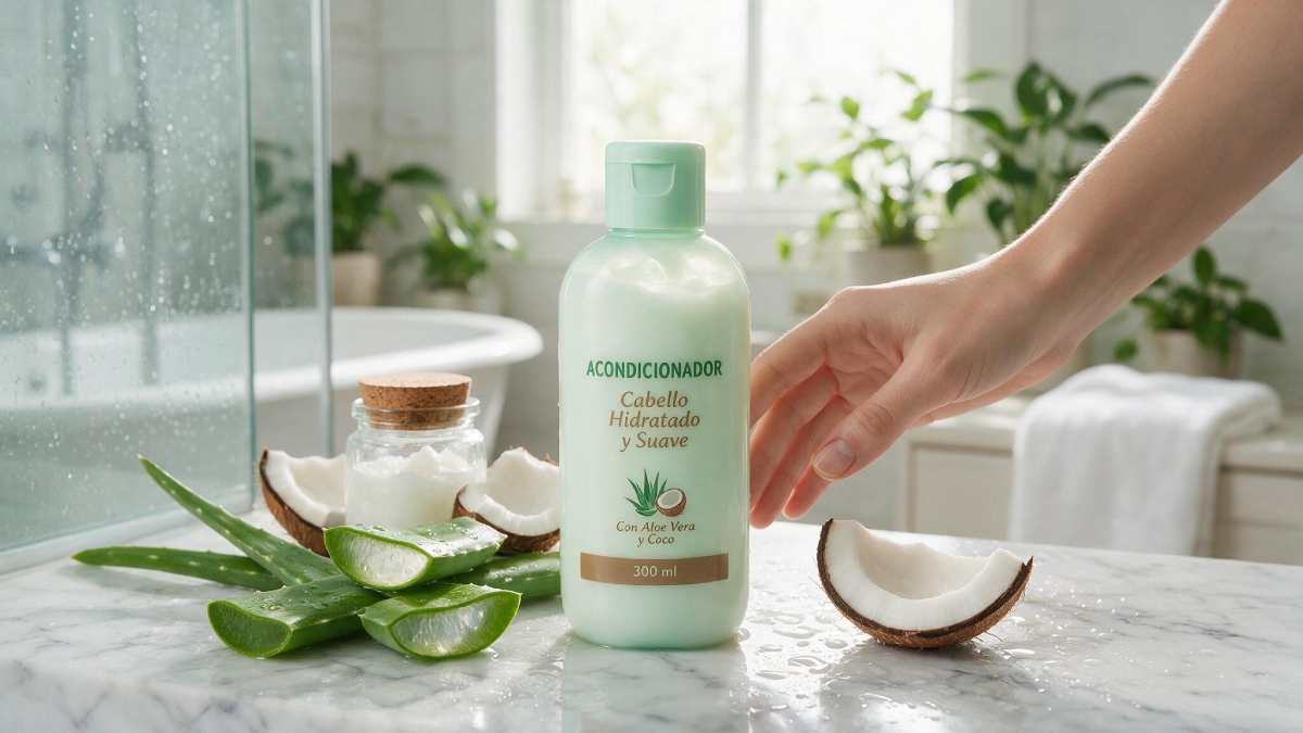 Acondicionador para mantener el cabello hidratado y suave