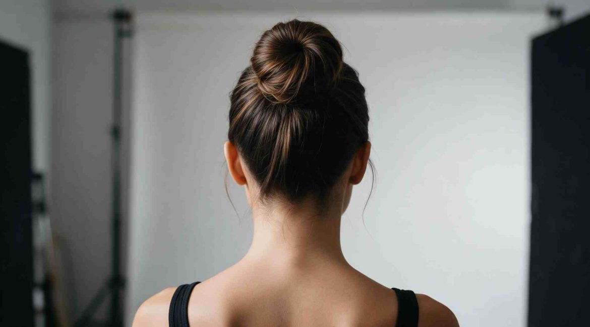Peinados para días lluviosos con recogido y trenzas